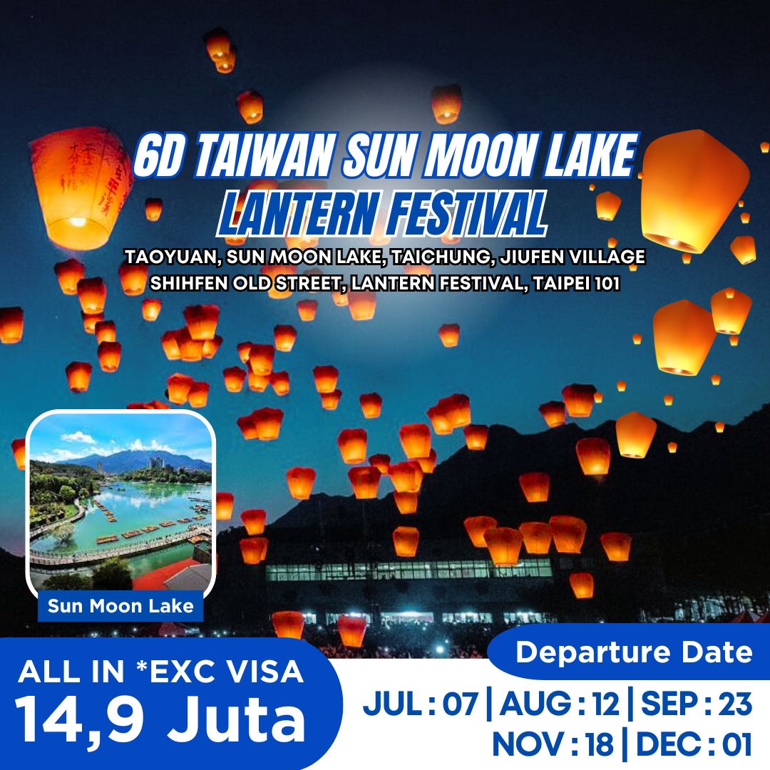 6D TAIWAN SUN MOON LAKE