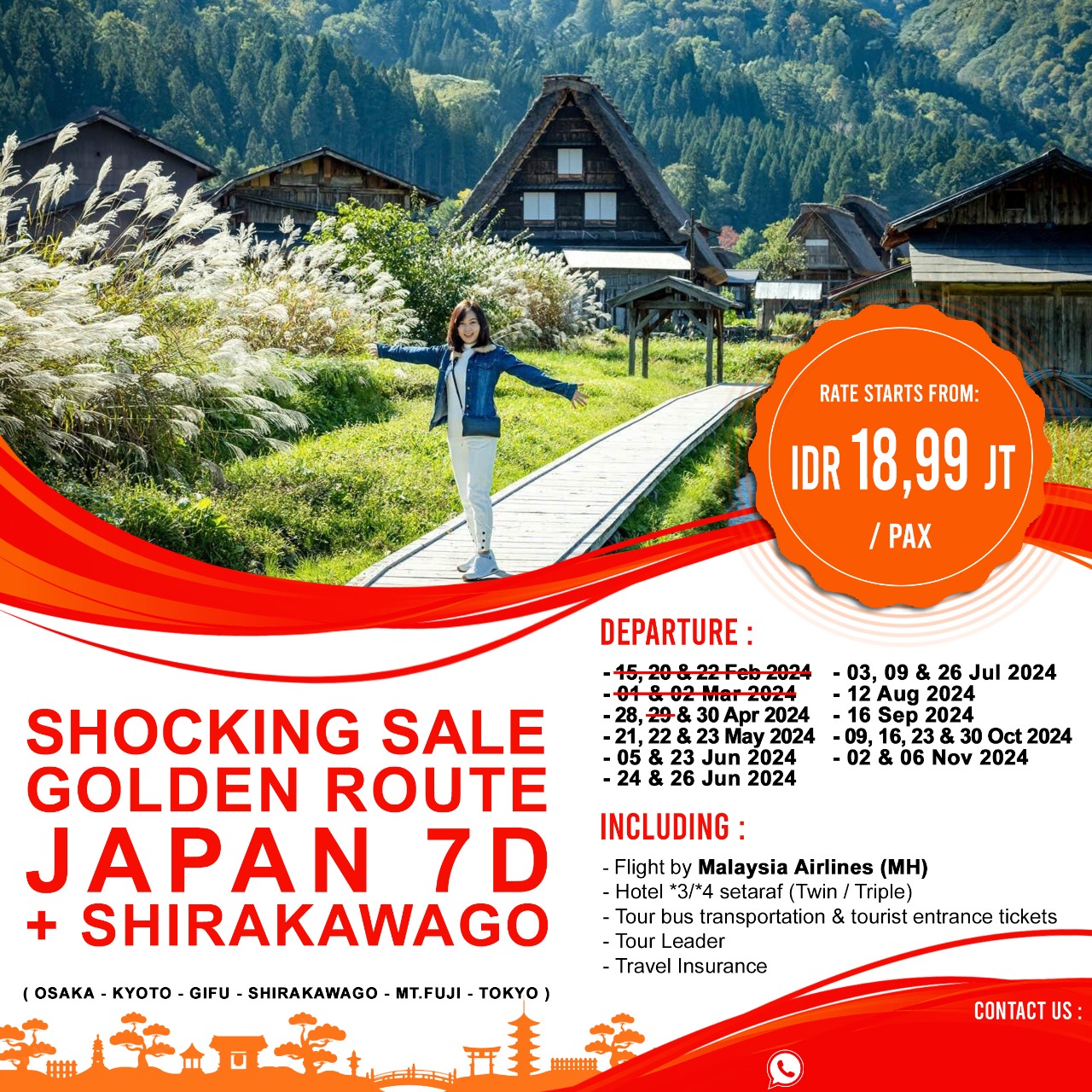 Shocking Sale JAPAN 7D