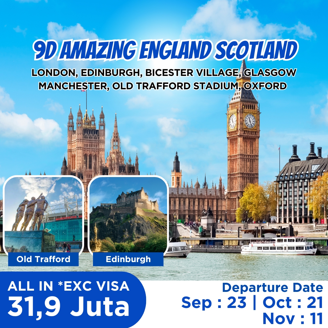 9D AMAZING ENGLAND