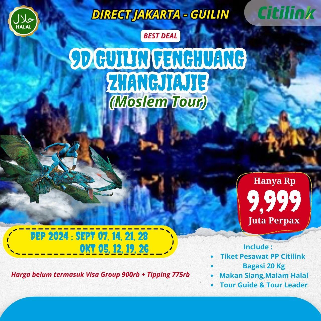 9D GUILIN FENGHUANG ZHANGJIAJIE