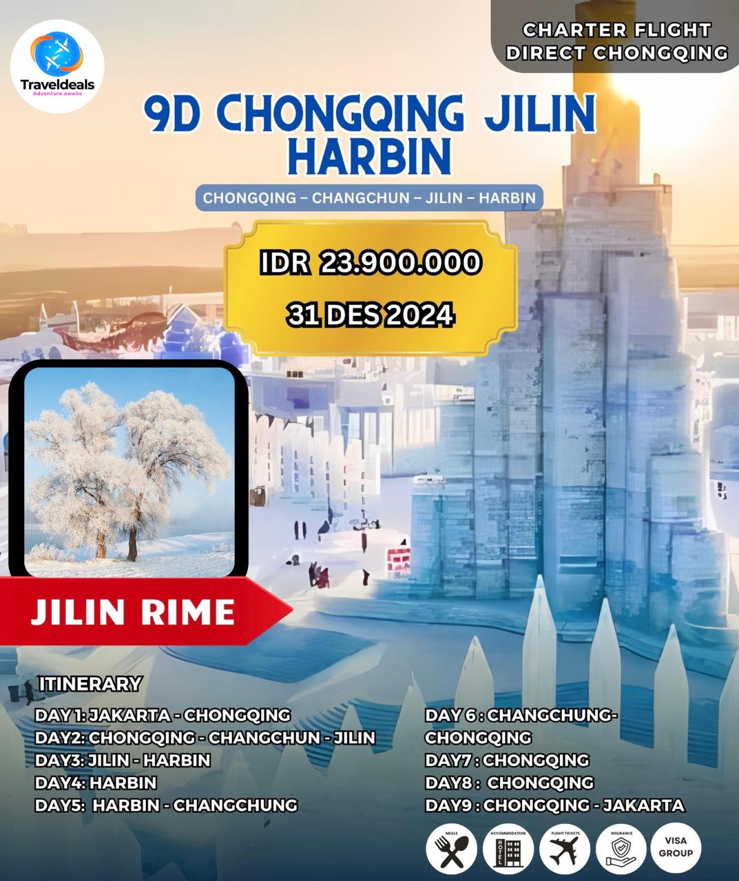 9D CHONGQING JLIN HARBIN